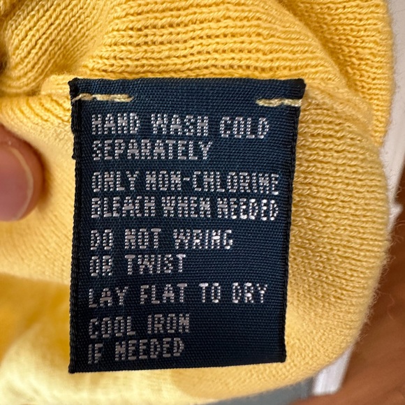 Ralph Lauren Polo Cotton V Neck Sweater - Picture 3 of 5